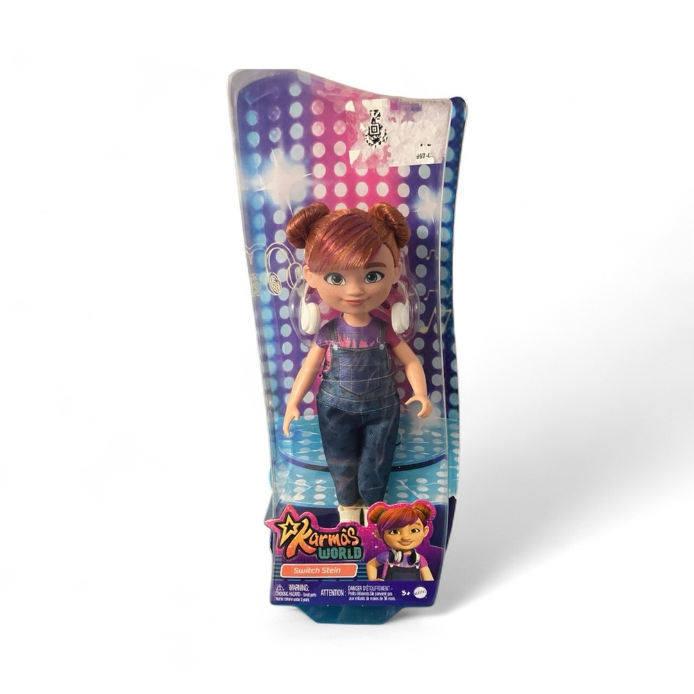 Doll with Purple Outfit